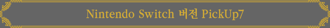 Nintendo Switch 버전　Pickup７